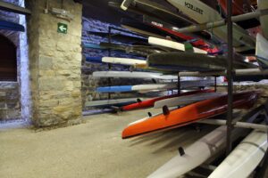 Instalaciones de la Escuela de Piragüismo Molino de Caparroso