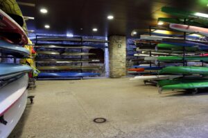 Instalaciones de la Escuela de Piragüismo Molino de Caparroso