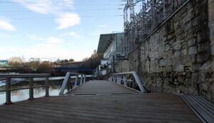 Instalaciones de la Escuela de Piragüismo Molino de Caparroso