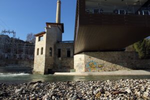 Instalaciones de la Escuela de Piragüismo Molino de Caparroso