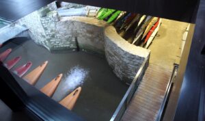 Instalaciones de la Escuela de Piragüismo Molino de Caparroso