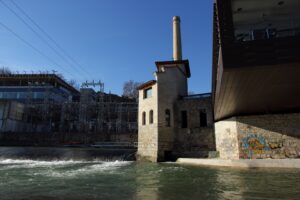 Instalaciones de la Escuela de Piragüismo Molino de Caparroso