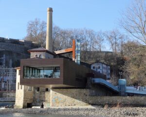 Instalaciones de la Escuela de Piragüismo Molino de Caparroso