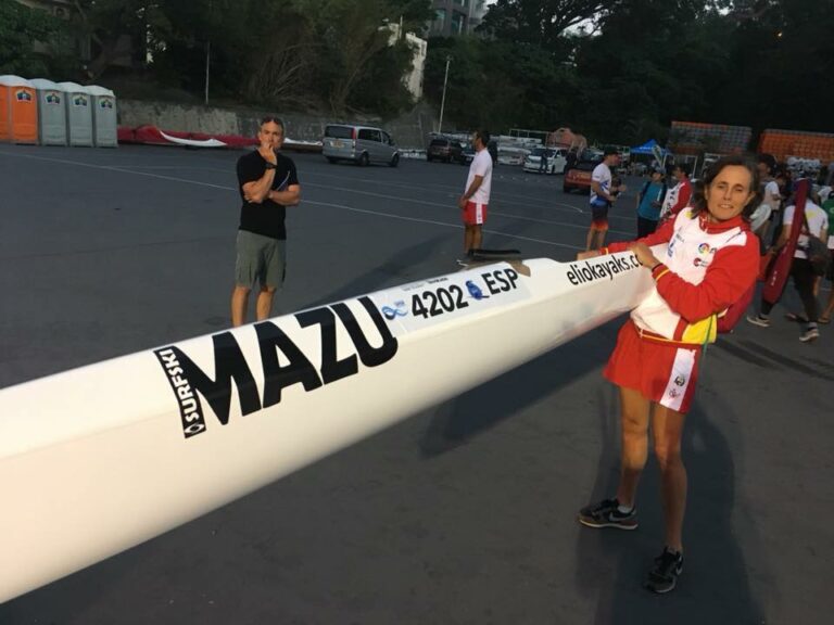 Amaia 7ª absoluta en el ICF Canoe Ocean Racing World Champiochips