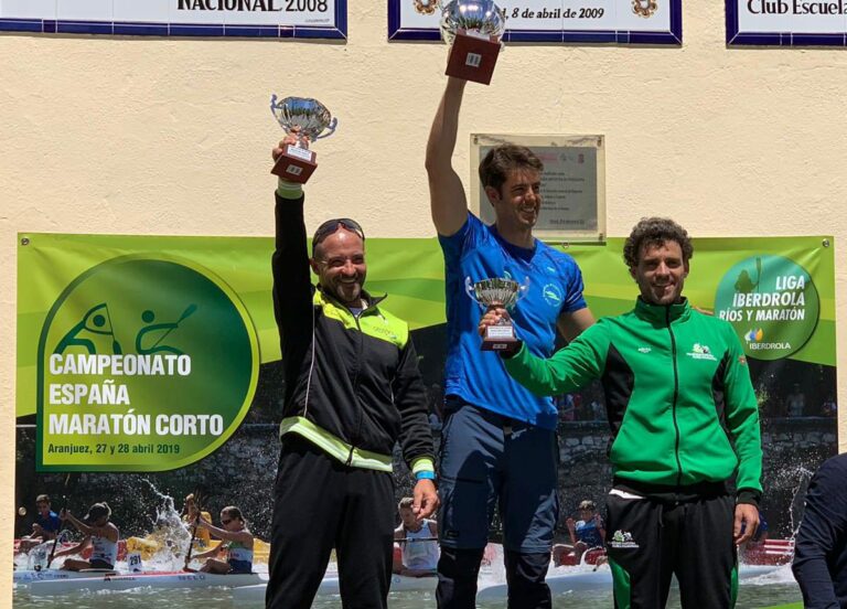 El Piragüismo Pamplona – Iruñea Piraguismoa bronce en el Campeonato de España de Maratón Corto. Enrique Serrate subcampeón de España.