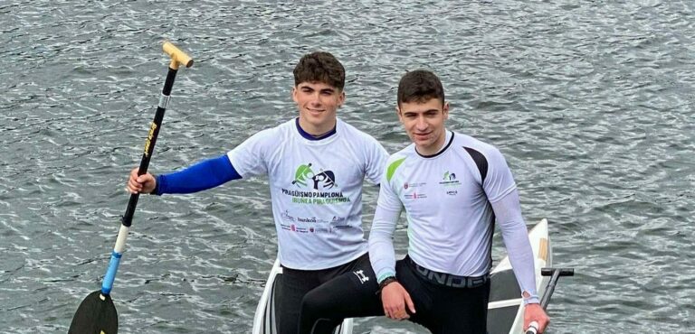 Jesús Bandrés Belzunce e Ibai Tolosa Gómez en la 1ªCopa de España de Sprint