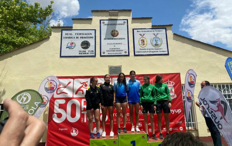 Maddi Remesar Galarza, Edurne Aguirre Tabar y Dánae Sanmartín Ruiz bronce en el Campeonato de España de Ríos y Travesías