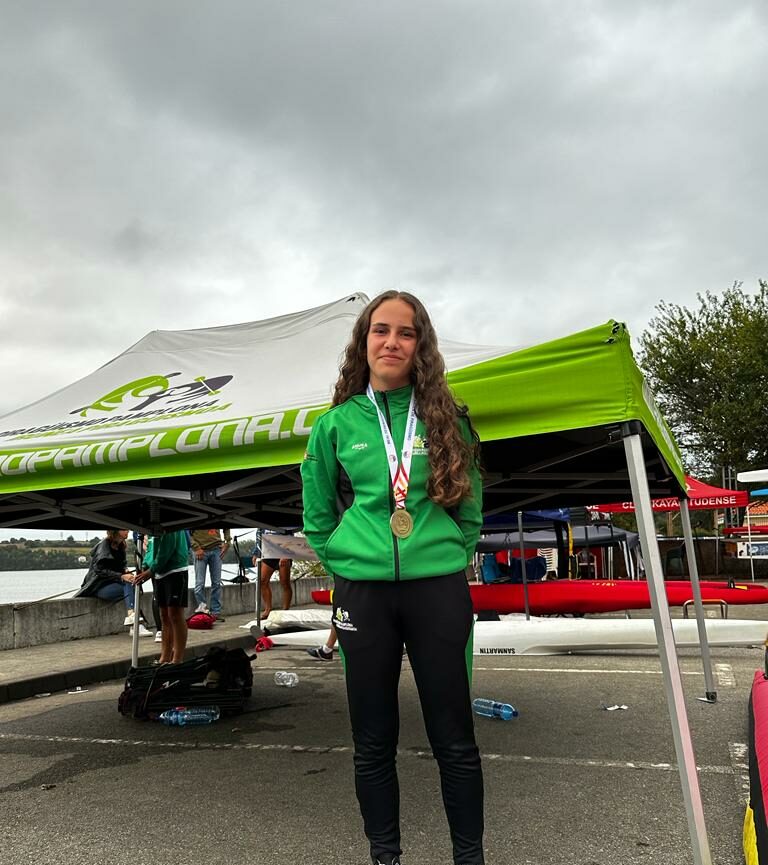 Ainé Sanmartín Ruiz campeona de España de Piragüismo